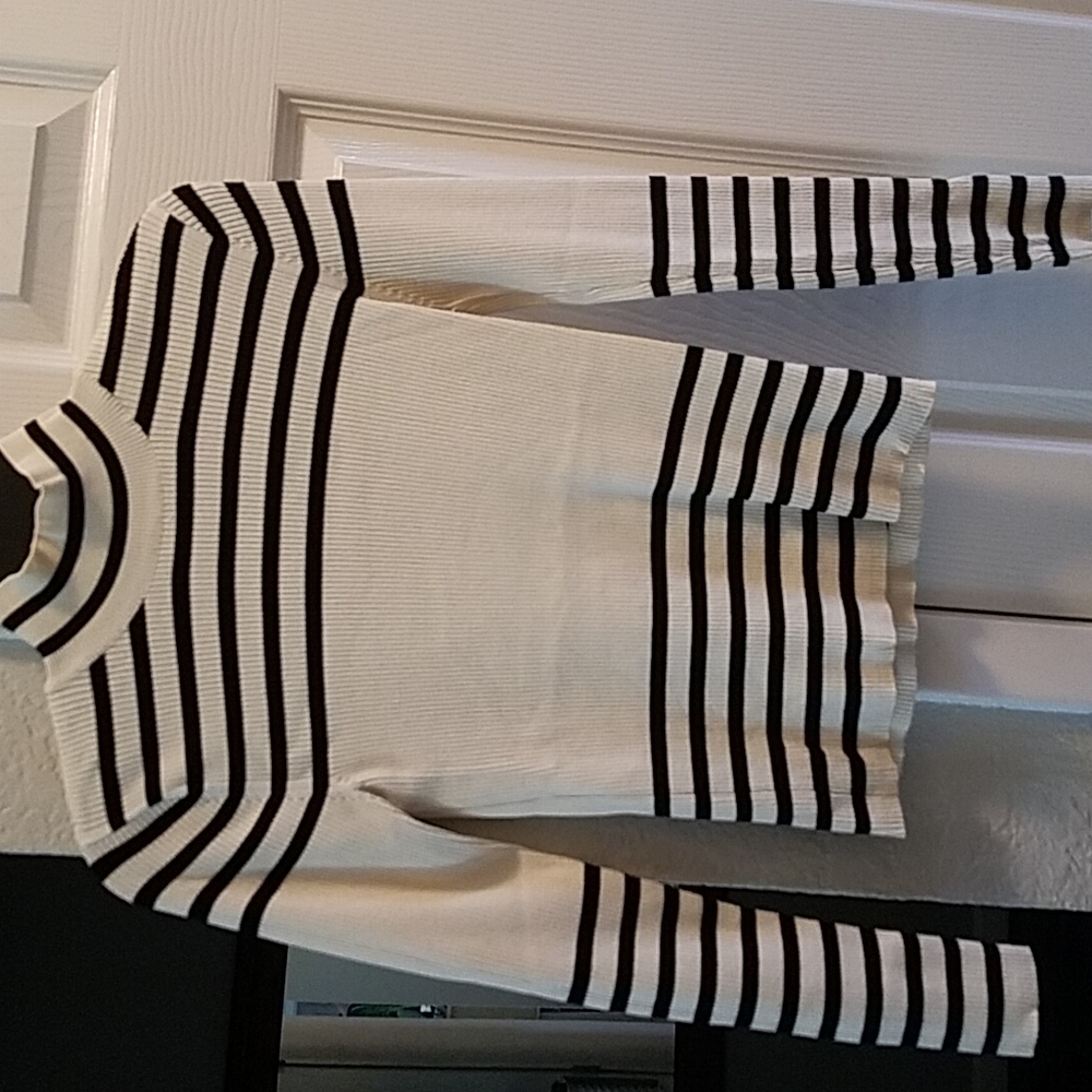 Zara stripe knit sweater